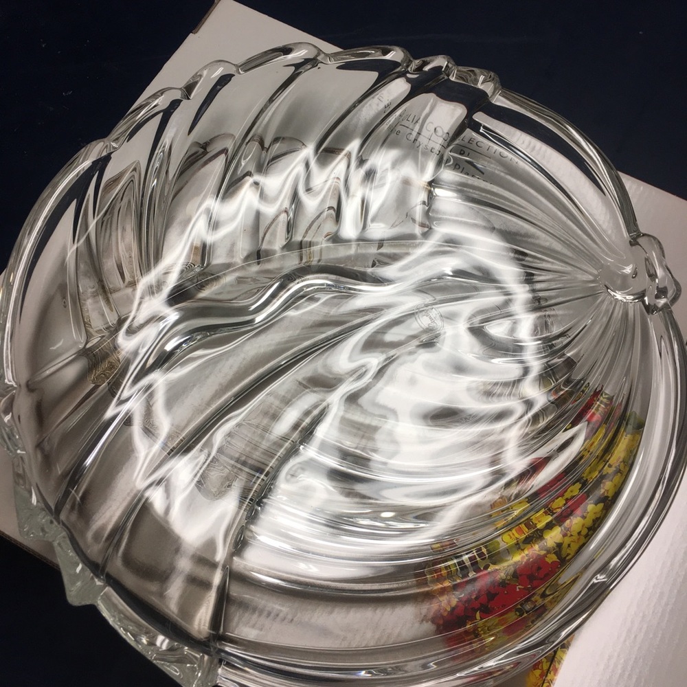 Crystal platter
